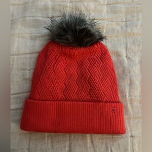 lululemon athletica Knit Beanie with Faux Fur Pom